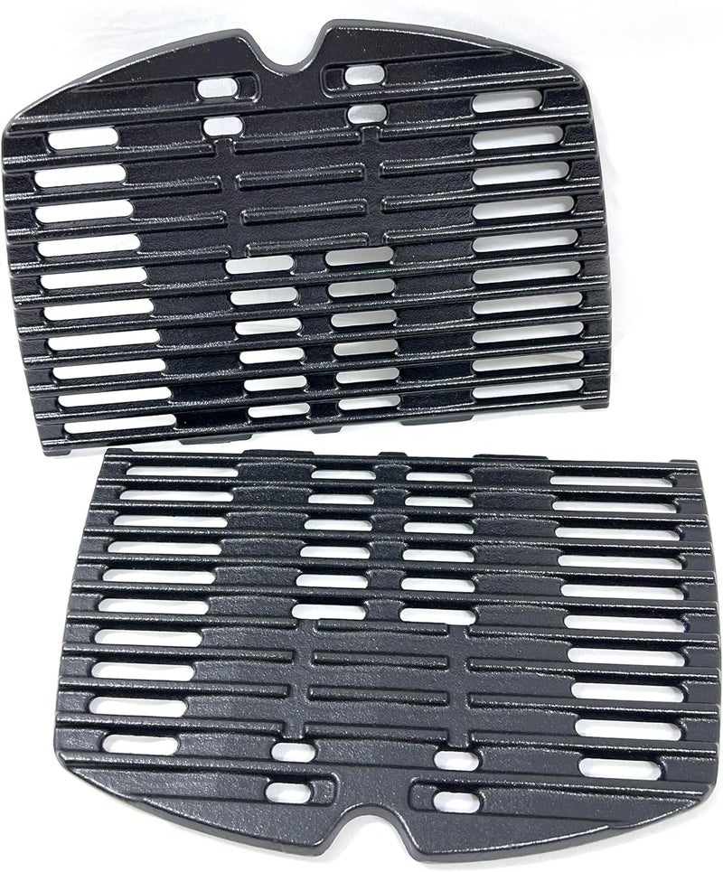 Direct Store DC140 7644 Cast Iron Cooking Grates for Weber Q100, Q1000, Q120, Q1200, Q1400, 516001, 516002, 50060001, 51010001, 51060001, Baby Q Gas Grill, Set of 2 (Small For Q100) - Image 3